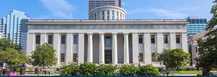 The Ohio Statehouse; contact Republic State Mortgage today for your Ohio mortgage company needs.